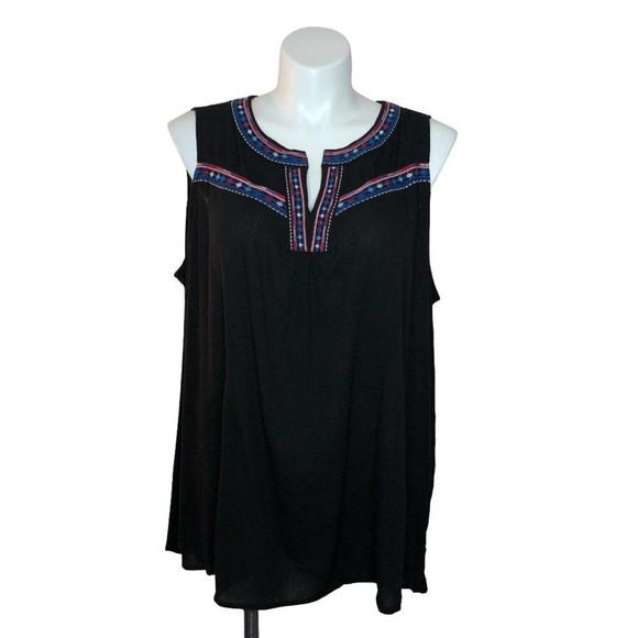 Kelly Renee Embroidered Tank Size 3X - Picture 1 of 8